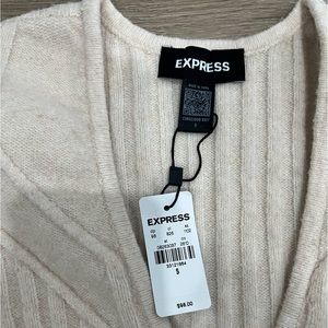 Express sweater bodysuit size small NWT